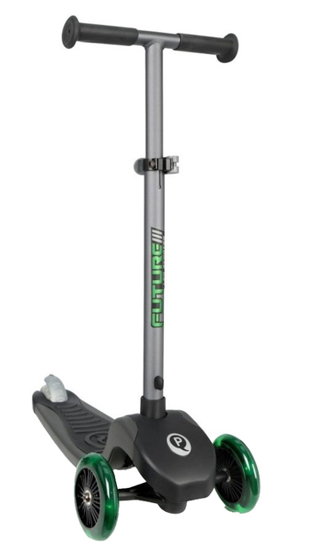 Самокат дитячий Qplay Future Eco New Green (5061047481653) - зображення 1