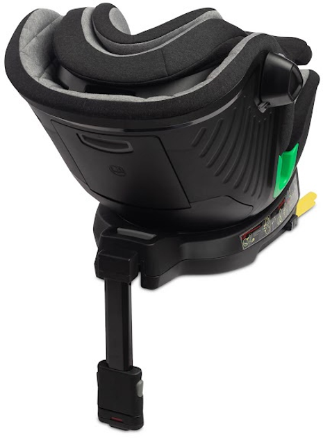 Fotelik samochodowy Caretero Turox I-Size Isofix 40-150 cm Graphite TERO-1982 (5908310396873) - obraz 8
