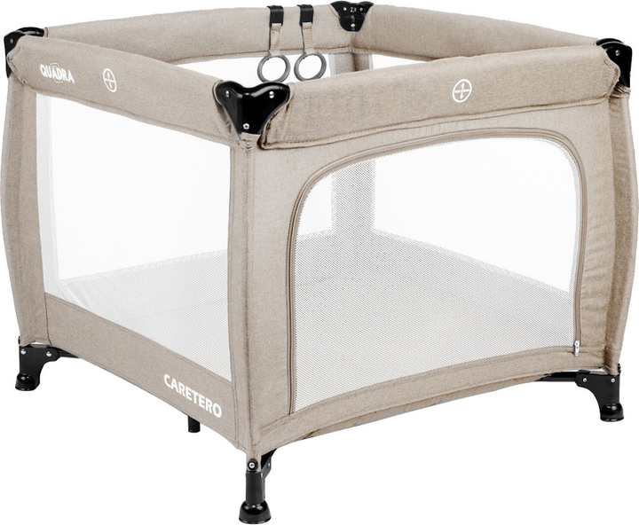 Манеж Caretero Quadra Brown TERO-3993 (5902021521067) - зображення 1
