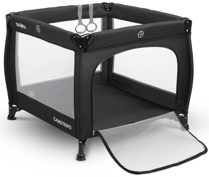 Манеж Caretero Quadra Black TERO-3996 (5908310397788) - зображення 2