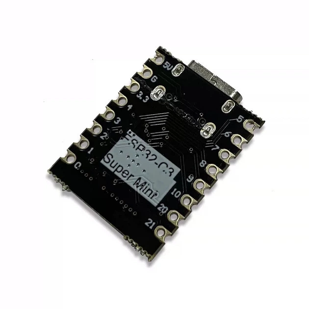 Плата разработки ESP32 SuperMini, плата разработки WiFi Bluetooth, 5В, без припаянных контактов - Фото 11 Плата разработки ESP32 SuperMini, плата разработки WiFi Bluetooth, 5В, без припаянных контактов - изображение 11