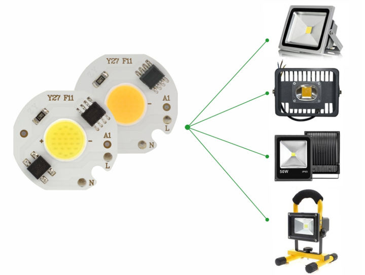 Светодиод ЛЕД LED 3Вт 220В - теплый белый - изображение 5