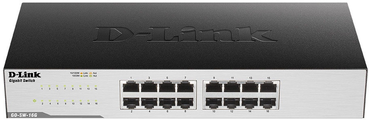 Комутатор D-Link 24-port Gigabit Easy Desktop Switch (GO-SW-24G/E) - зображення 1