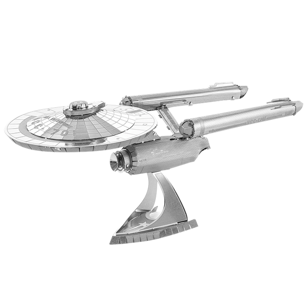 SF・ファンタジー・ホラー Star Trek U.S.S. Enterprise NCC-1701 Металевий 3D конструктор Зореліт Star Trek USS Enterprise NCC-1701