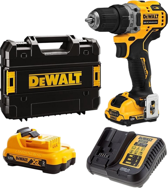 Акумуляторний дриль-шурупокрут DeWalt DCD701D2-QW (5035048709832) - зображення 2