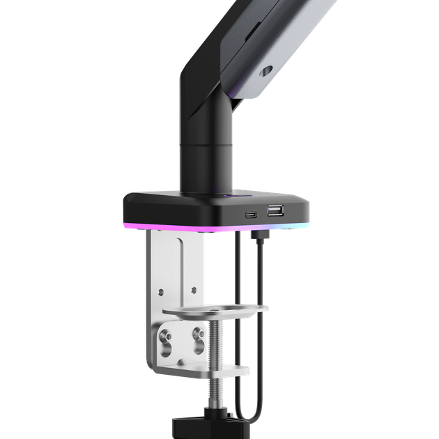 Кронштейн для монитора Anda Seat Stealth Pro II RGB 17''-42'' Titanium - Фото 4 Кронштейн для монитора Anda Seat Stealth Pro II RGB 17''-42'' Titanium - изображение 4