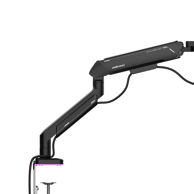Настільне кріплення для монітора Anda Seat Stealth Pro II RGB 17’’-42’’ Black (AD-W-A9X-1S-BB) - Фото 7 Настільне кріплення для монітора Anda Seat Stealth Pro II RGB 17’’-42’’ Black (AD-W-A9X-1S-BB) - изображение 7