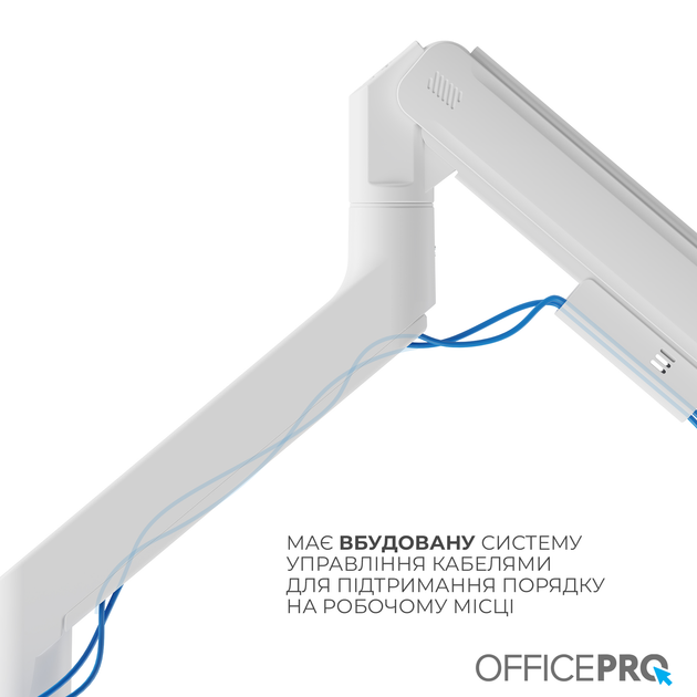 Настільне кріплення для монітора OfficePro MA851W - Фото 14 Настільне кріплення для монітора OfficePro MA851W - зображення 14