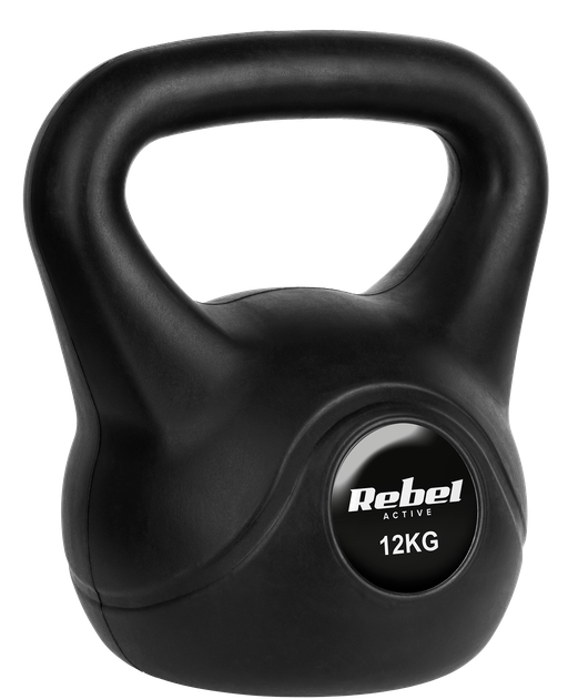 Kettlebell Rebel Active RBA-2316 bitumiczny 12 kg (5901890100939) - obraz 2