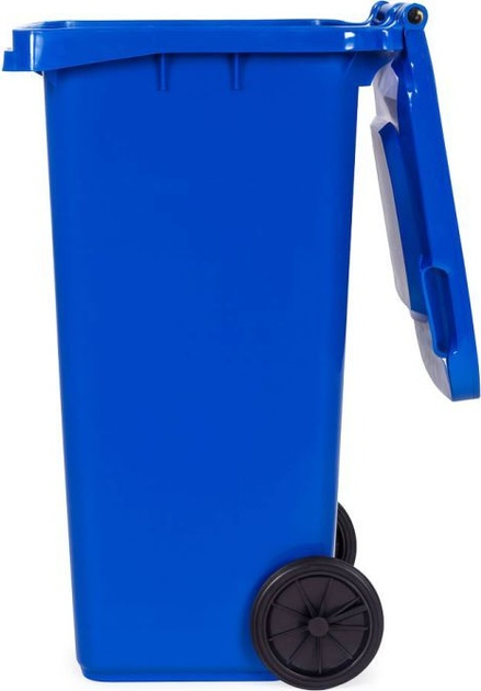 Контейнер для макулатури ModernHome by Multistore MO-120G-8-K 120 л Синій (5905817010172) - зображення 3