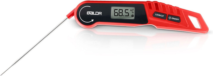 Termometr kuchenny do mięsa Baldr BD-130 z sondą i podświetlanym ekranem LCD (5903890630263) - obraz 5