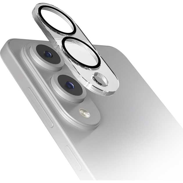 Szkło hartowane SBS Camera Lens Protector do  Samsung Galaxy S25 Edge Black (8018417513824) - obraz 1