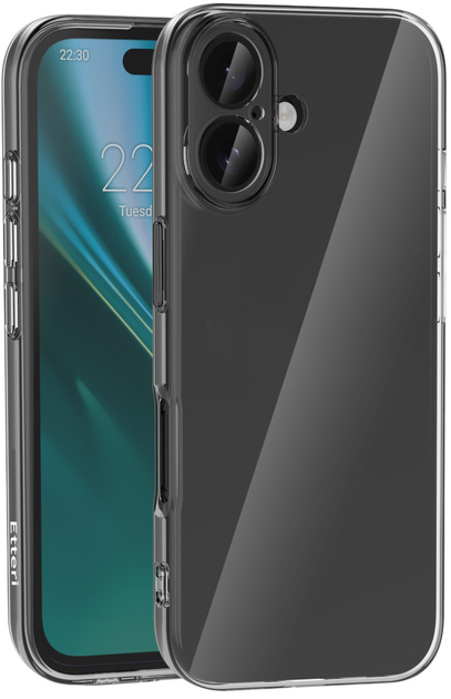 Панель Etteri Clear для Apple iPhone 16 Transparent (5906961933355) - зображення 1