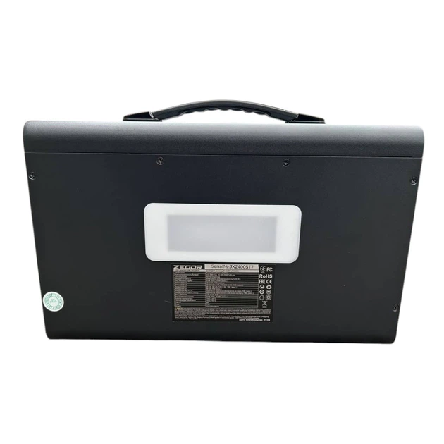 Станция зарядная портативная ZEGOR YC-600 (600 Вт, 655.36 Втг