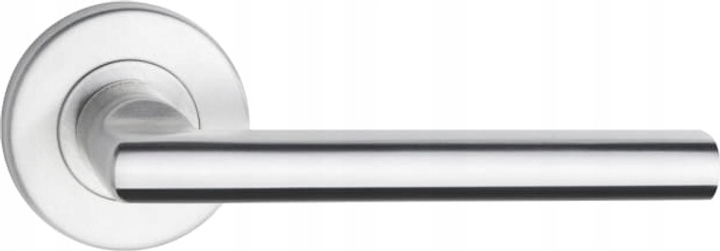 Klamka do drzwi Metal-Bud Metro okrągła Srebrna (5907354089727) - obraz 2