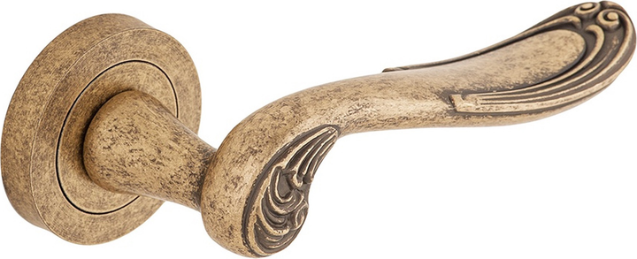 Класична дверна ручка Metal-Bud Tosca Золота (5901643182489) - зображення 1