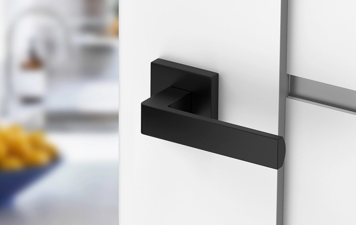 Дверна ручка Metal-Bud Rumba Чорна (5901643185978) - зображення 3