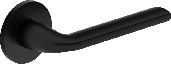 Дверна ручка Metal-Bud Bella R Slim Чорна ZBEOSCZ (5905496700876) - зображення 1
