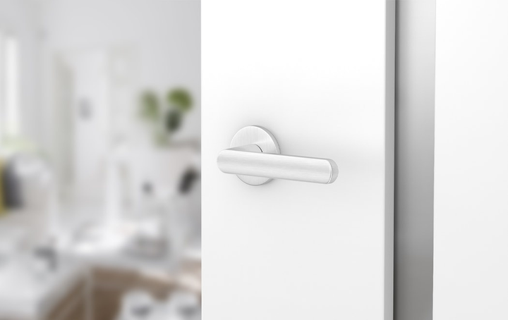 Дверна ручка Metal-Bud Luna R Slim Матовий хром ZLUOSCM (5907354080472) - зображення 4