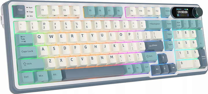 Klawiatura bezprzewodowa RK ROYAL KLUDGE S98 RGB Brown Switch Light Cloud (RK-S98-LTCLD-BRNSW-US) - obraz 2