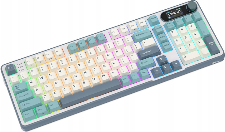 Klawiatura bezprzewodowa RK ROYAL KLUDGE S98 RGB Brown Switch Light Cloud (RK-S98-LTCLD-BRNSW-US) - obraz 4