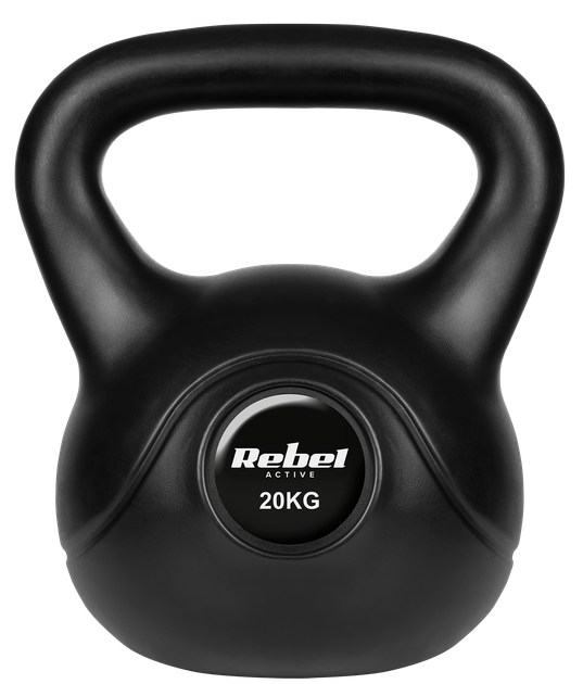 Гиря Rebel Active RBA-2320 бітумна 20 кг (5901890111522) - зображення 1