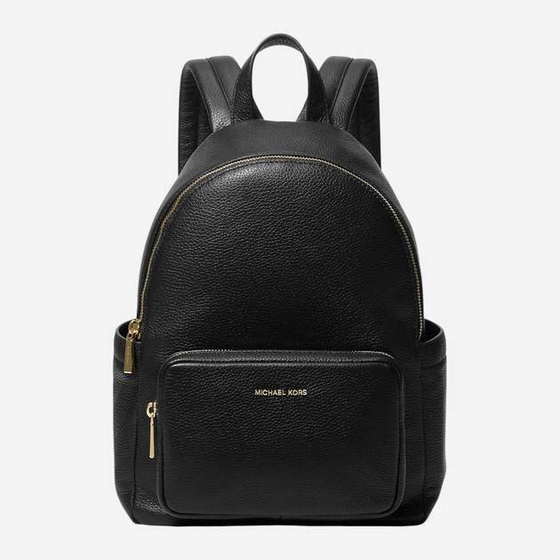Рюкзак жіночий з натуральної шкіри 9 л вміщує формат А4 Michael Kors Tanner Md Backpack 30T5GTNB2L 001 Чорний (800070349102) - зображення 1