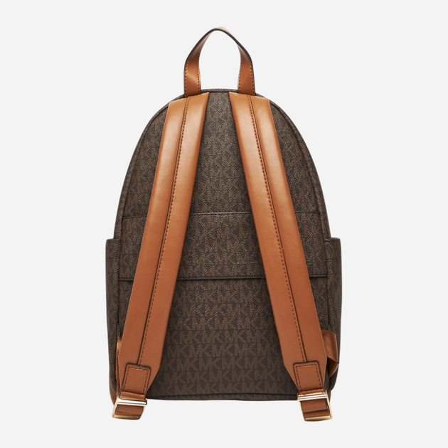 Рюкзак жіночий 9 л вміщує формат А4 Michael Kors Tanner Md Backpack 30T5GTNB2B 252 Темно-коричневий (800070349101) - зображення 3
