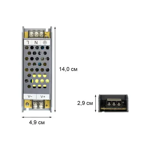Блок питания 100W-IP20 BPU-100 8,3A Professional DC12 - изображение 3