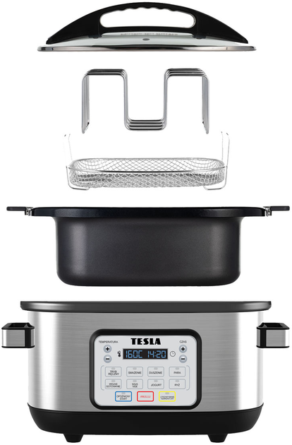 Multicooker Tesla M80 Deluxe (MLTCKM80DLXSLRPL) - obraz 5