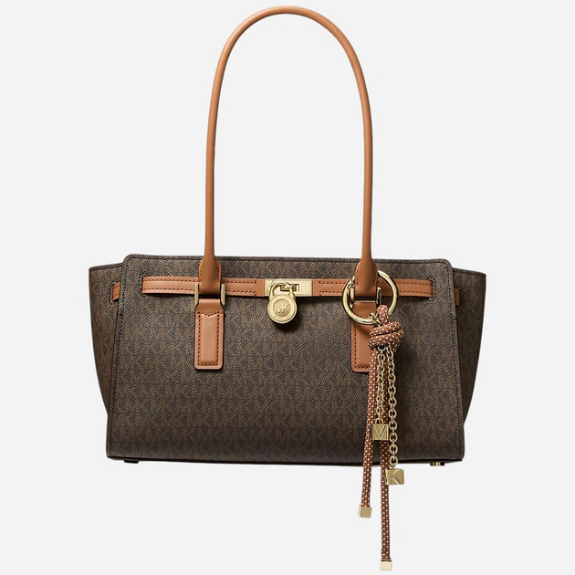 Torba damska mała Michael Kors 30F5GNXT0B-252 Brązowa - obraz 1
