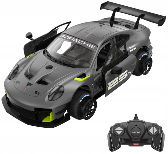 Samochód zdalnie sterowany Rastar Porsche 911 GT2 RS Clubsport 25 1:18 zestaw do składania 68 elementów (6930751323896) - obraz 2