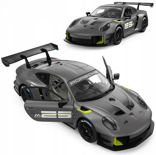 Samochód zdalnie sterowany Rastar Porsche 911 GT2 RS Clubsport 25 1:18 zestaw do składania 68 elementów (6930751323896) - obraz 3