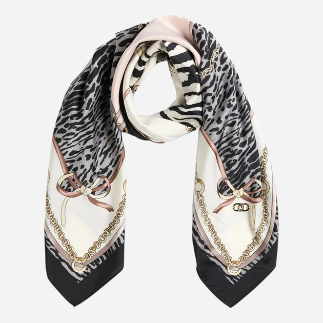 Хустка жіноча Liu Jo 2F5084T0300-M9856 Чорна (800070345603) - зображення 1