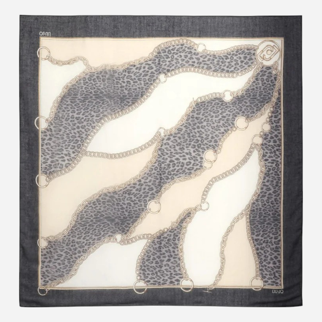 Хустка жіноча Liu Jo 2F5074T0300-22222 Чорна (800070345596) - зображення 2