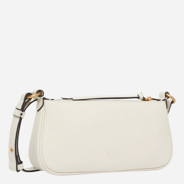 Torebka crossbody damska skórzana Pinko 105069A0QO-Z14Q Biała - obraz 2