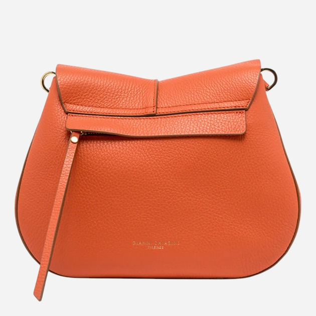 Torebka crossbody damska skórzana Gianni Chiarini BS-6036/COMM-GRN-NA-714 Pomarańczowa - obraz 2