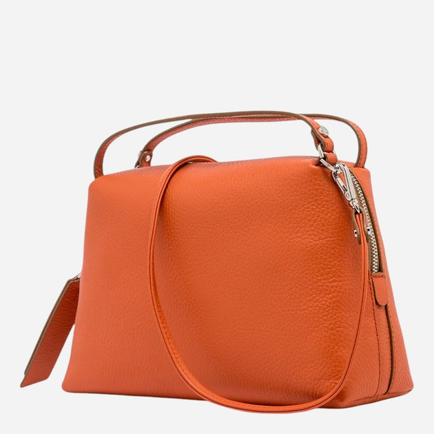Torebka crossbody damska skórzana Gianni Chiarini BS-8148/COMM-GRN-714 Pomarańczowa - obraz 3