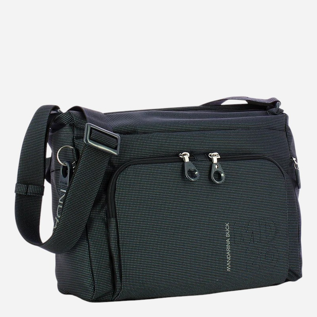 Torebka crossbody damska materiałowa Mandarina Duck P10QMT58-A46 Niebieska - obraz 3
