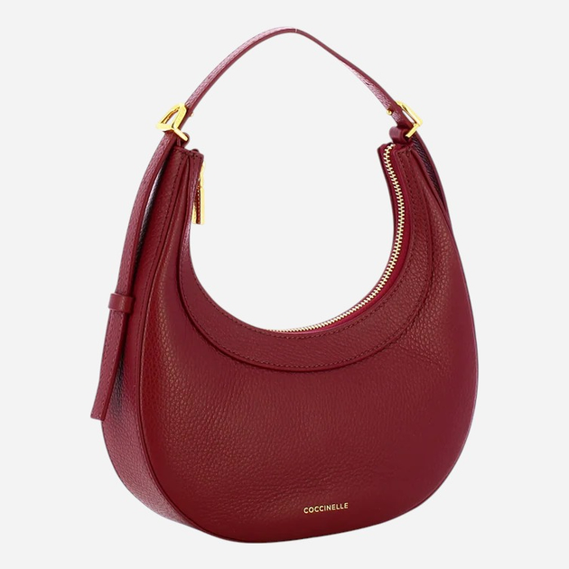 Torebka crossbody damska skórzana Coccinelle E5PIP530101-R52 Czerwona - obraz 3