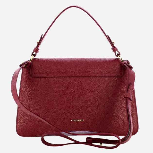Torebka crossbody damska skórzana Coccinelle E1SSL180101-R52 Czerwona - obraz 2