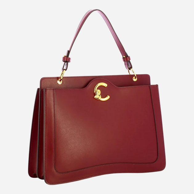 Torebka crossbody damska skórzana Coccinelle E1SSK180501-R52 Czerwona - obraz 3