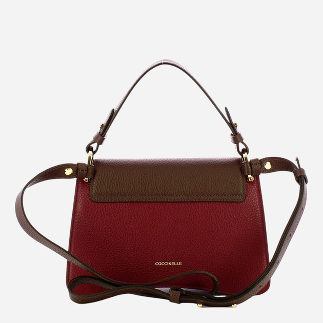 Torebka crossbody damska skórzana Coccinelle E1T1P180201-732 Czerwona - obraz 2