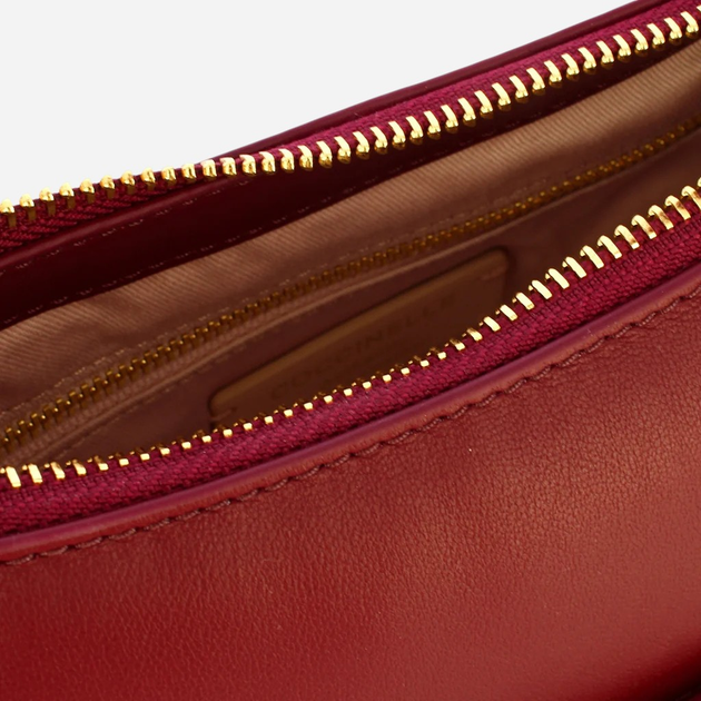Torebka crossbody damska skórzana Coccinelle E1TBP130301-R52 Czerwona - obraz 4