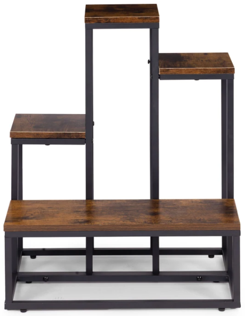 Підставка для квітів у горщиках ModernHome by Multistore ME-ATS19 4 полиці у стилі Лофт (5905817007745) - зображення 2
