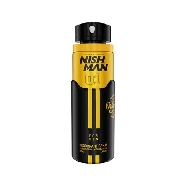 Дезодорант-спрей Nishman Deodorant Spray 01 200 мл - Фото 1 Дезодорант-спрей Nishman Deodorant Spray 01 200 мл - изображение 1