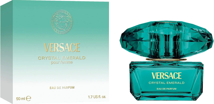 Woda perfumowana damska Versace Crystal Emerald 50 ml (8011003901630) - obraz 2