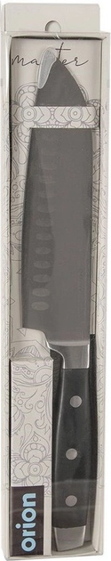 Nóż santoku Orion Master stalowy 33 cm (8592381180201) - obraz 6