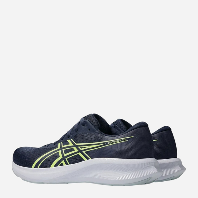 Чоловічі кросівки для бігу ASICS Patriot 14 1011C050-401 45 (11US) Темно-сині (4570158915151) - зображення 4