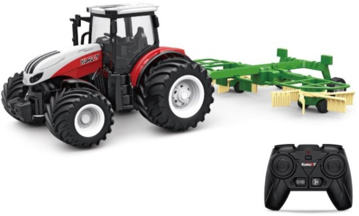 Трактор на радіокеруванні Ramiz R/C з грабаркою Червоний (5903864944624) - зображення 2